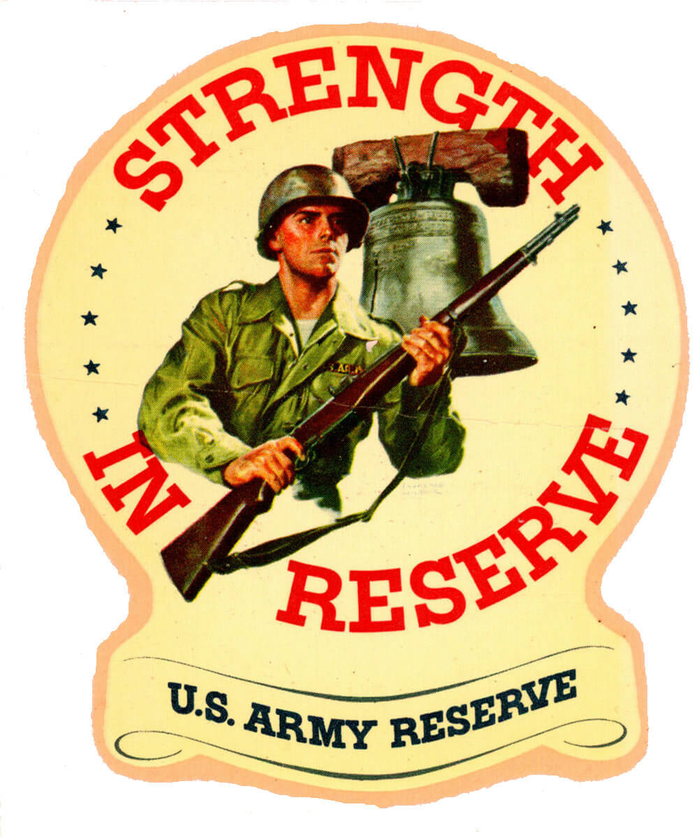 (image for) United States Army Reserve Veteran sticker